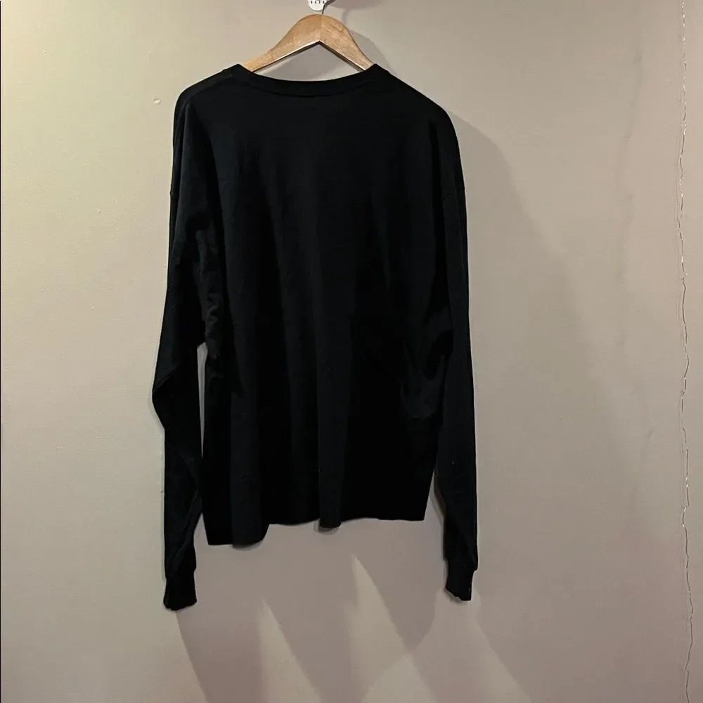 WWE Stone Cold Black Long Sleeve Shirt